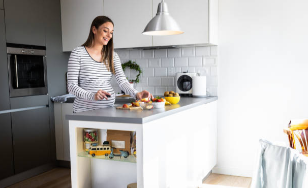 How to Make Your Kitchen Pregnancy Bump-Friendly