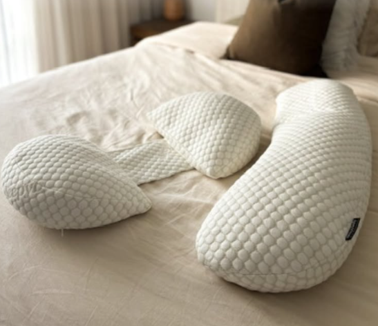Adjusting Your 3-Piece Pregnancy Pillow by Trimester