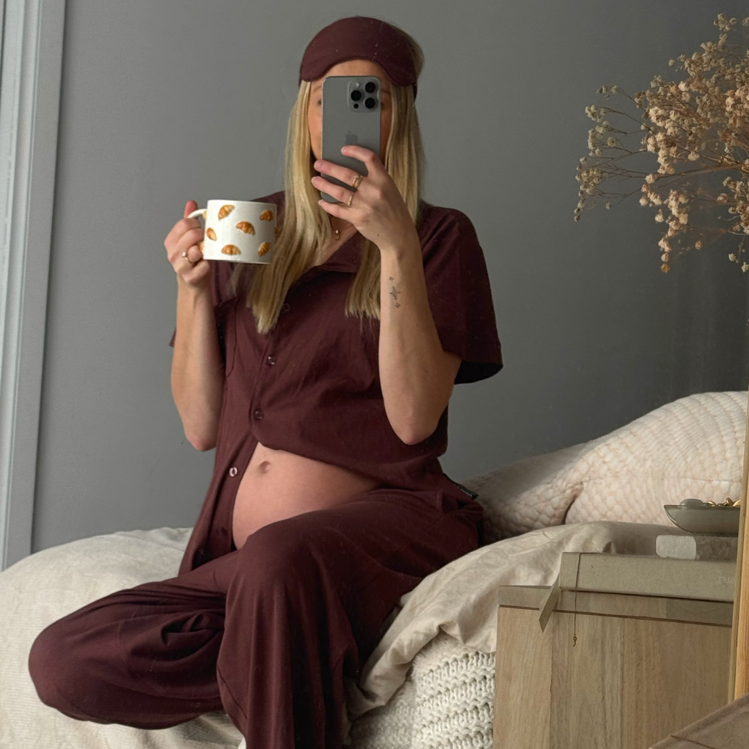 3-Piece Maternity Pyjama Set (Top, Shorts & Pants)