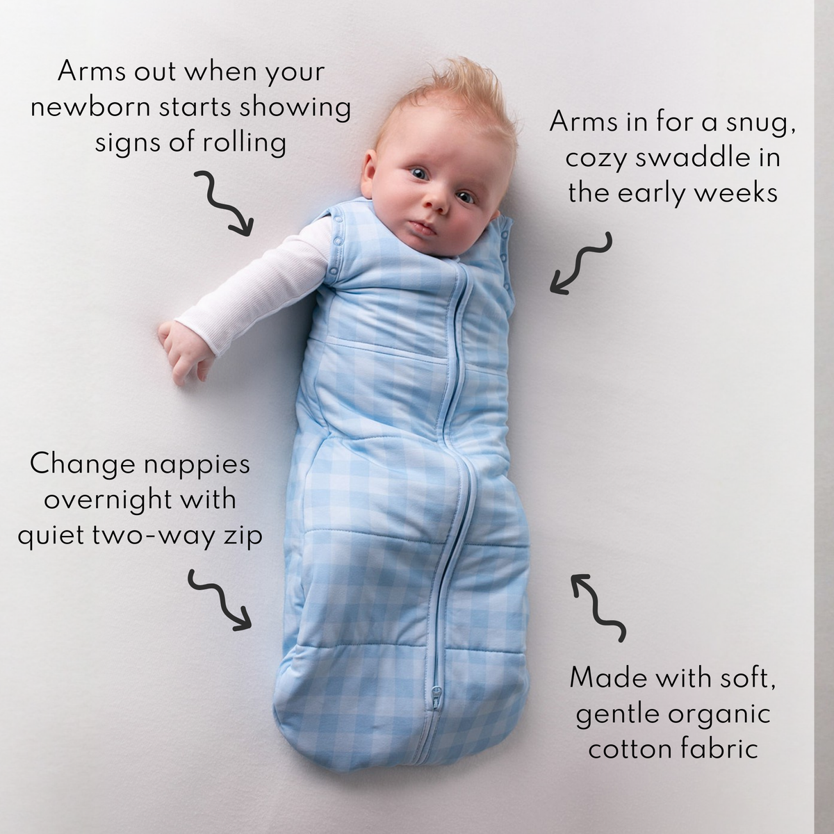 Newborn to Infant Sleep Sack Bundle